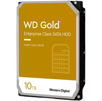 HDD Server WD Gold 10TB CMR 512e, 3.5'', 256MB, 7200 RPM, SATA-EOL->WD103KRYZ
