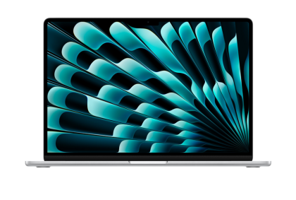 Laptop Apple MacBook Air 15", Procesor Apple M4 CPU cu 10 nuclee, GPU cu 10 nuclee, 15.3"(2880 x 1864) IPS 500nits, ram 16GB, 256GB SSD, tastatura INT, culoare Silver, macOS Sequoia