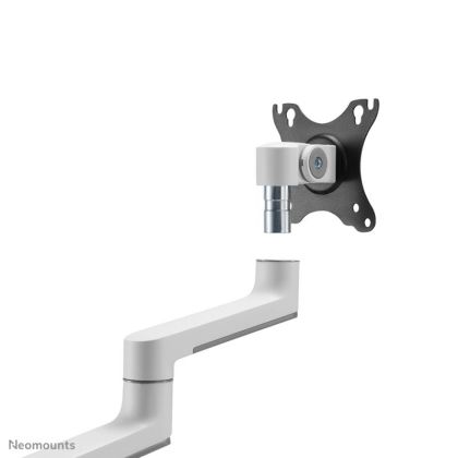 Suport dublu mon. birou NM 17"-27" alb