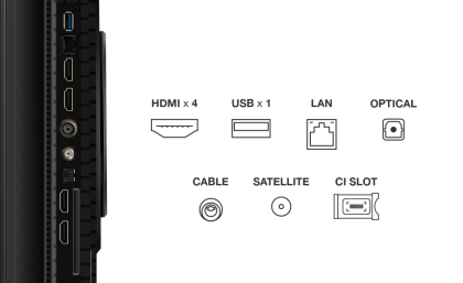 QLED TV 4K 65''(164 cm) TCL 65T8C