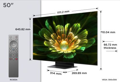 Mini LED TV 4K 50''(126 cm) TCL 50Q7C
