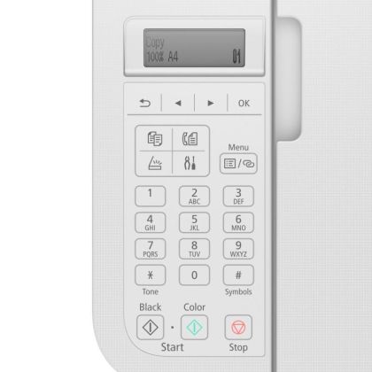 Imprimanta multifunctionala inkjet color Canon PIXMA TR4651 A4, 8.8ppm, 4800x1200 dpi, duplex, ADF, USB, LAN, Wi-Fi, starter cerneala