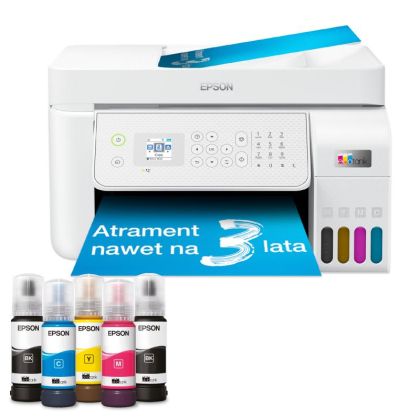 Imprimanta multifunctionala inkjet color Epson EcoTank L5316 A4, 33ppm, 5760x1440 dpi, ADF, USB, LAN, Wi-Fi, starter cerneala