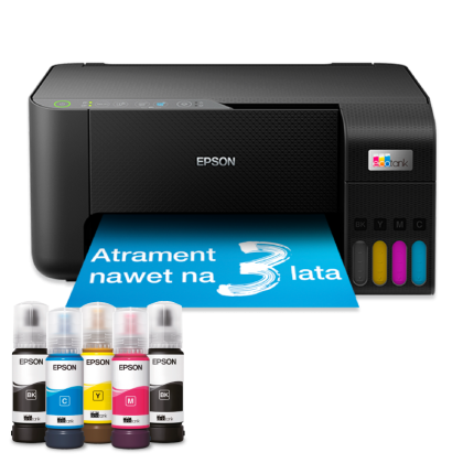 Imprimanta multifunctionala inkjet color Epson EcoTank L3250 A4, 33ppm, 5760x1440 dpi, USB, Wi-Fi, starter cerneala