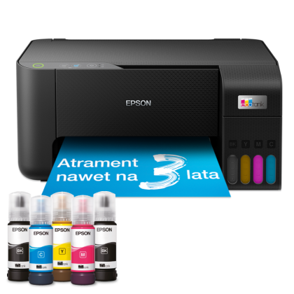 Imprimanta multifunctionala inkjet color Epson EcoTank L3230 A4, 33ppm, 5760x1440 dpi, USB, Wi-Fi, starter cerneala