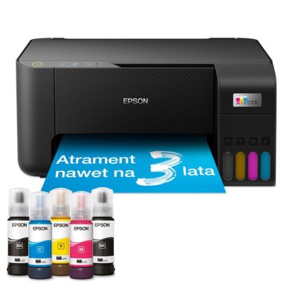 Imprimanta multifunctionala inkjet color Epson EcoTank L3230 A4, 33ppm, 5760x1440 dpi, USB, Wi-Fi, starter cerneala