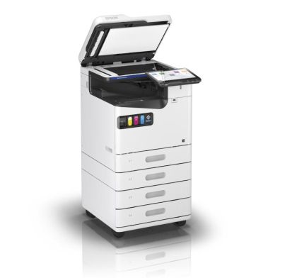 Imprimanta multifunctionala inkjet color Epson AM-C400 A4, 40ppm, duplex, 600x2400 dpi, ADF 100 coli, USB, retea, Wi-Fi,starter cerneala