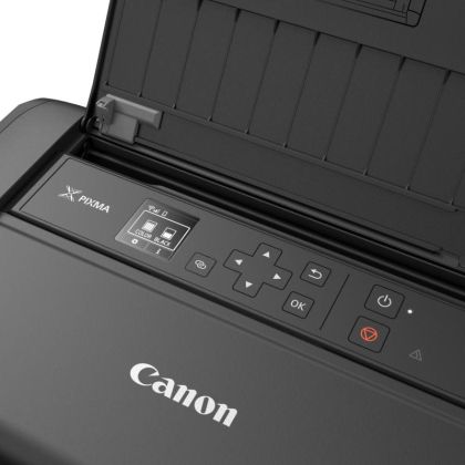 Imprimanta inkjet color portabila Canon PIXMA TR150 A4, 9ppm, 4800x1200 dpi, USB, Wi-Fi, fara acumulator, starter cerneala