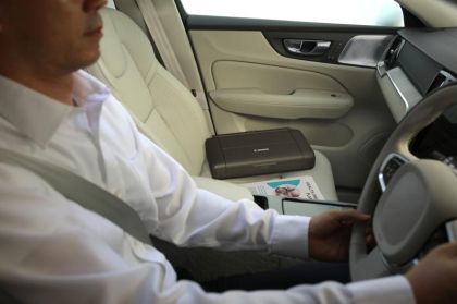 Imprimanta inkjet color portabila Canon PIXMA TR150 A4, 9ppm, 4800x1200 dpi, USB, Wi-Fi, fara acumulator, starter cerneala