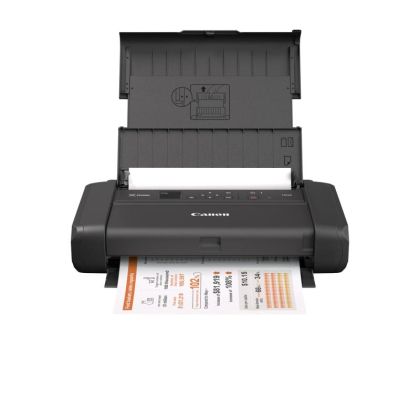 Imprimanta inkjet color portabila Canon PIXMA TR150 A4, 9ppm, 4800x1200 dpi, USB, Wi-Fi, fara acumulator, starter cerneala