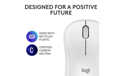 Mouse Logitech M240 Silent Wireless alb