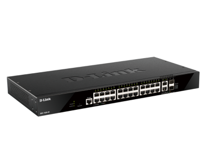 DLINK SW 28P-GB 2P-SFP+ SMART RM