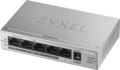 ZYXEL GS1005-HP 5PORT POE DESKTOP SWITCH