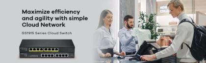 ZYXEL GS1915-8EP 8GB HYBR POE NEBULA SW