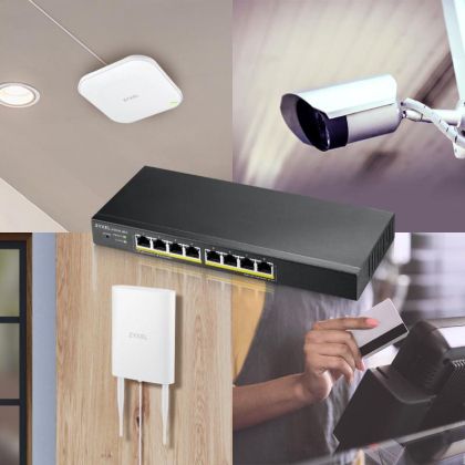 ZYXEL GS1915-8EP 8GB HYBR POE NEBULA SW