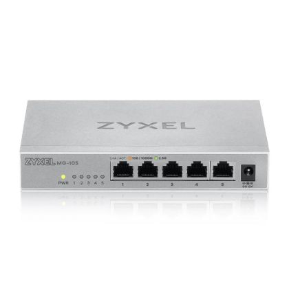ZYXEL MG-105 5PORT 2.5G DESKTOP SWITCH