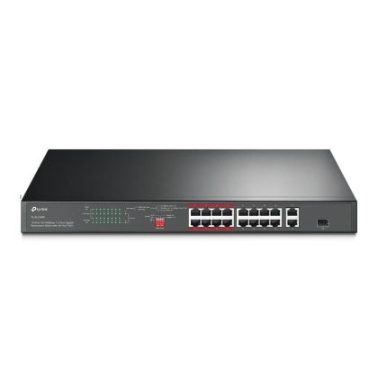 TPL SW 16P-POE ,2P-GB SFP UNMNGD RM