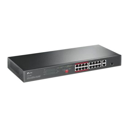 TPL SW 16P-POE ,2P-GB SFP UNMNGD RM