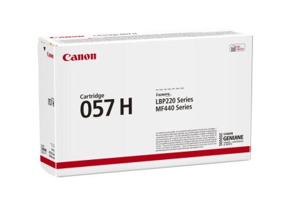 Toner original CRG-057H pentru CANON LBP223dw, LBP226dw, LBP228x, MF443dw, MF445dw, MF446x, MF449x, MF44X, MF453, culoare negru, 10.00 pagini