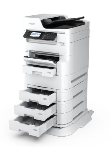 Imprimanta multifunctionala inkjet color Epson WorkForce Pro WF-C879RDWF A3, 35ppm, 4800x1200 dpi, ADF, USB, LAN, Wi-Fi, starter cerneala
