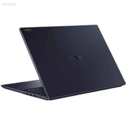 Laptop ASUS ExpertBook B5 B5604CMA-QW0635X vedere din spate-stanga partial deschis profil.
