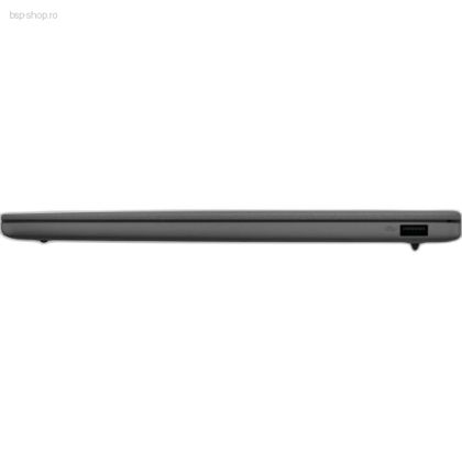Laptop ASUS ZenBook A14 OLED UX3407RA-QD027X profil lateral stanga inchis ultra subtire.