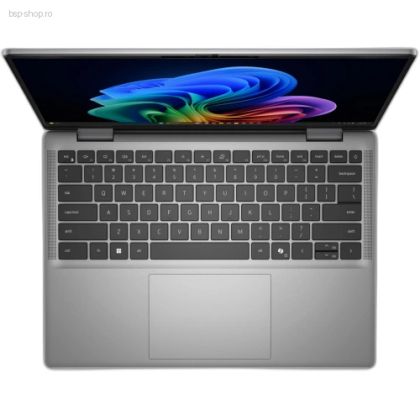 Laptop DELL Latitude 7455, Procesor Snapdragon X Elite X1E-80-100 up to 4.0GHz, 14" QHD+ (2560x1600) Touch IPS 400nits anti-glare, RAM 32GB LPDDR5X 8448MHz, 512GB SSD M.2 PCIe NVMe, Qualcomm Adreno, Windows 11 Pro