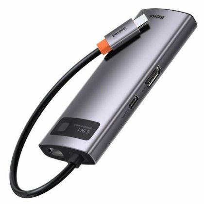 Dock. Station Baseus Metal Gleam 5 in 1