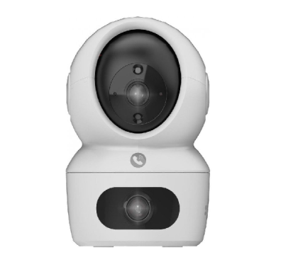 CAMERA WIFI DUAL 2K 2.8MM IR10M PAN TILT