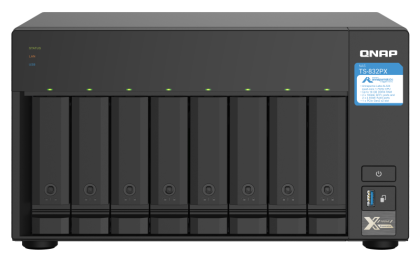 NAS QNAP 832PX 8BAY 1.7GHZ 4GB SATA TWR