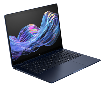 Laptop HP EliteBook X Flip G1i, Procesor Intel Core Ultra 5-226V până la 4.5GHz, 14" WUXGA (1920x1200) IPS Touch Anti-Glare 400 nits, RAM 16GB LPDDR5X 8533MHz, 512GB SSD M.2 PCIe NVMe, Intel Arc Graphics, culoare gri, Windows 11 Pro
