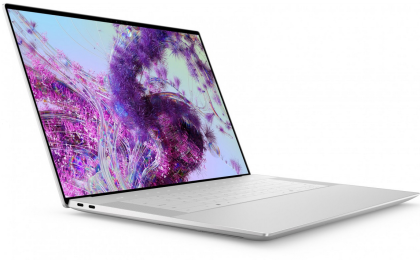 Laptop Dell XPS 16 9640, Procesor Intel Ultra 7 155H up to 4.8GHz, 16.3" 4K+ (3842x2400) OLED infinitedge, anti-glare, 400nits, touch, ram 32GB 6400MHz LPDDR5x, 1TB SSD M.2 PCIe NVMe, NVIDIA GeForce RTX 4060 8GB GDDR6, culoare platinum, Windows11 Pro