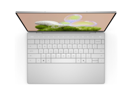 Laptop Dell XPS 9350, Procesor Intel Cotre Ultra 7 258V up to 4.8GHz, 13.4" 3K ( 2880x1800) OLED, touch, 400nits, ram 32GB 8533MHz LPDDR5x, 1TB SSD M.2 NVMe PCIe, Intel Arc Graphics, culoare Platinum, Windows11 Pro