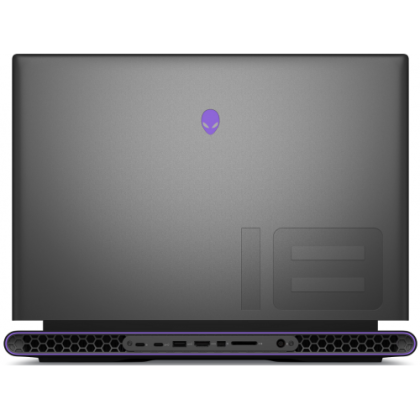 Laptop Alienware M18 R2, Procesor Gen 14th Intel Core i7-14650HX up to 5.2GHz, 18" QHD+ (2560x1600) 165Hz 3ms ComfortView Plus G-SYNC 100% DCI-P3, RAM 16GB DDR5 5600MHz (2x8GB) dual-channel, 1TB SSD M.2 PCIe NVMe, NVIDIA GeForce RTX 4060 8GB, culoare Dark