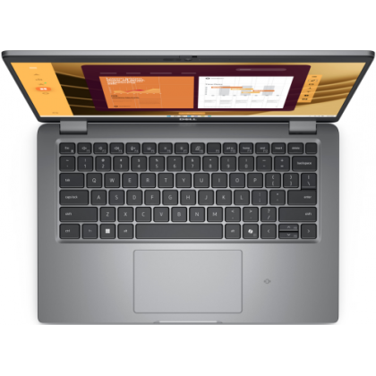 Laptop Dell Latitude 5450, Procesor Intel Core Ultra 7-165U up to 4.9GHz, 14.0" FHD (1920x1080) IPS Anti-Glare 60Hz 250nits, RAM 32GB DDR5 5600MHz (1x32GB), 1TB SSD M.2 PCIe Gen4, Intel Graphics, culoare Grey, Windows 11 Pro