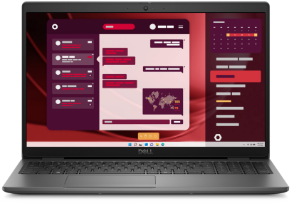 Laptop Dell Latitude 3550, Procesor Intel Core i5 1335U up to 4.6GHz, 15.6"FHD (1920x1080) IPS anti-glare 250nits, ram16GB (2x8GB) 5200MHz DDR5, 512GB SSD M.2 PCIe NVMe, Intel Iris Xe Graphics,culoare black, Windows11 Pro