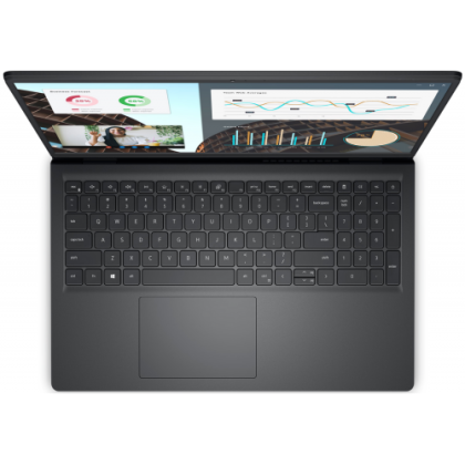 Laptop Dell Vostro 3530, Procesor Gen 13th Intel Core i5-1334U up to 4.6GHz, 15.6 inch FHD (1920x1080) Anti-Glare 120Hz, RAM 8GB DDR4, 512GB SSD M.2 PCIe NVMe, Intel UHD Graphics, culoare negru, Windows 11 Pro