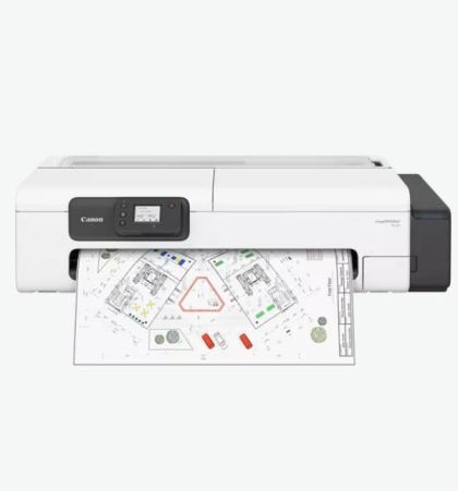 Plotter Canon imagePROGRAF TC-21 24 inch, 2400x1200 DPI, USB, Retea, Wi-Fi, 1GB, stater toner