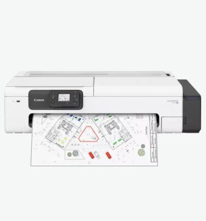 Plotter multifunctional Canon imagePROGRAF TC-21M, 24 inch, 2.400 x 1.200 DPI, scanner A4, USB, Rețea, Wi-Fi, starter toner