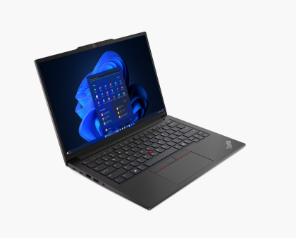 Laptop Lenovo ThinkPad E14 Gen 6 (AMD), Procesor AMD Ryzen 5 7535HS up to 4.5GHz, 14" WUXGA (1920x1200) IPS 300nits anti-glare, ram 16GB (1x16GB) 4800MHz DDR5, 512GB SSD M.2 PCIe NVMe, AMD Radeon 660M Graphics, culoare Black, Windows 11 Pro