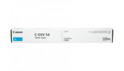 Toner original Canon C-EXV 54C, culoare cyan pentru CANON C3025/C3125i/C3226i,capacitate 8.500 pagini