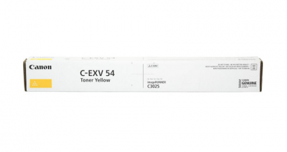 Toner original Canon C-EXV 54Y, culoare yellow pentru CANON C3025/C3125i/C3226i, capacitate 8.500 pagini