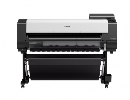 Plotter Canon imagePROGRAF TX-4100 44 inch, A0, 2400x1200 DPI, HDD 500GB, retea, USB, Wi-Fi, starter toner.