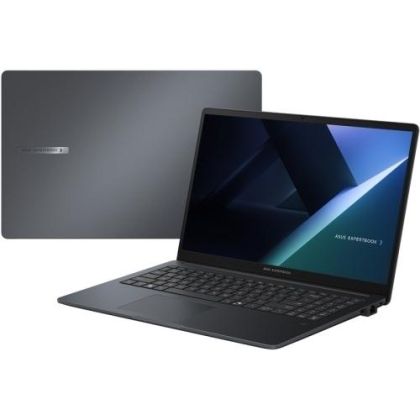 Laptop Business ASUS ExpertBook B1, Procesor 13th Generation Intel Core i7 1355U up to 5.0GHz, 15.6" FHD(1920x1080) 250nits, ram 16GB DDR5, 512SSd M.2 PCIe NVMe, Intel® UHD Graphics, culoare Black, DOS 