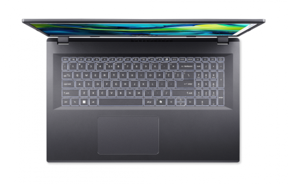 Laptop Acer Aspire 17 A17-51M, Procesor Intel Core 7 150U up to 5.4GHz, 17.3" FHD (1920x1080) IPS, 16GB LPDDR5, 512GB SSD M.2 PCIe NVMe, Intel® Graphics, culoare grey, No OS
