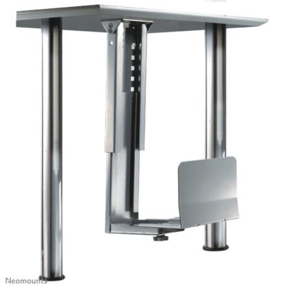 NM PC Under Desk Mount 13-23cm, argintiu
