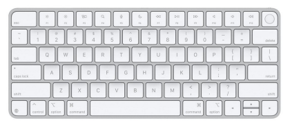 Tastatura Apple Magic Keyboard (2024) cu Touch ID, Romana, Alb