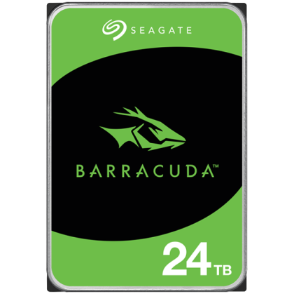 HDD Desktop SEAGATE Barracuda Guardian 24TB CMR, 3.5", 512MB, 7200RPM, SATA, TBW: 120