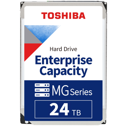 HDD Server TOSHIBA MG11 24TB MAMR 512e, 3.5'', 1024MB, 7200RPM, SAS, SKU: HDEA02GGEA51F