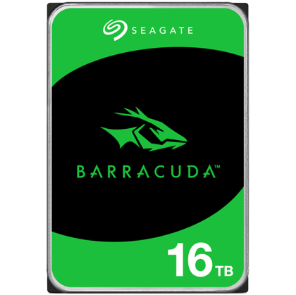 HDD Desktop SEAGATE Barracuda Guardian 16TB CMR, 3.5", 512MB, 7200RPM, SATA, TBW: 120
